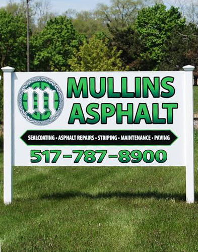 Mullins Asphalt sign